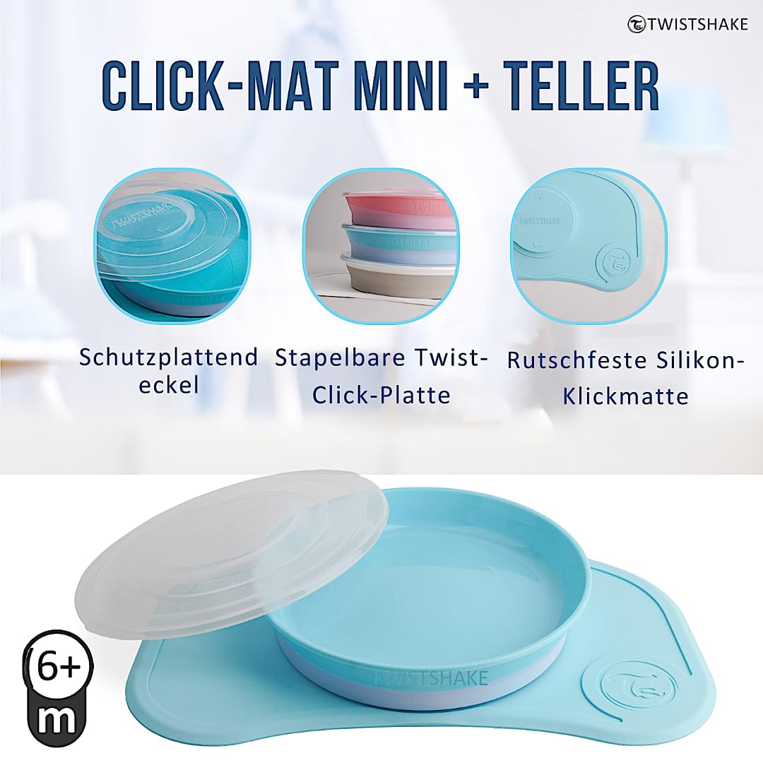twistshake-click-mat-mini-platte-anti-rutsch-geschirrset-f-r-babys-babyteller-ti image 3