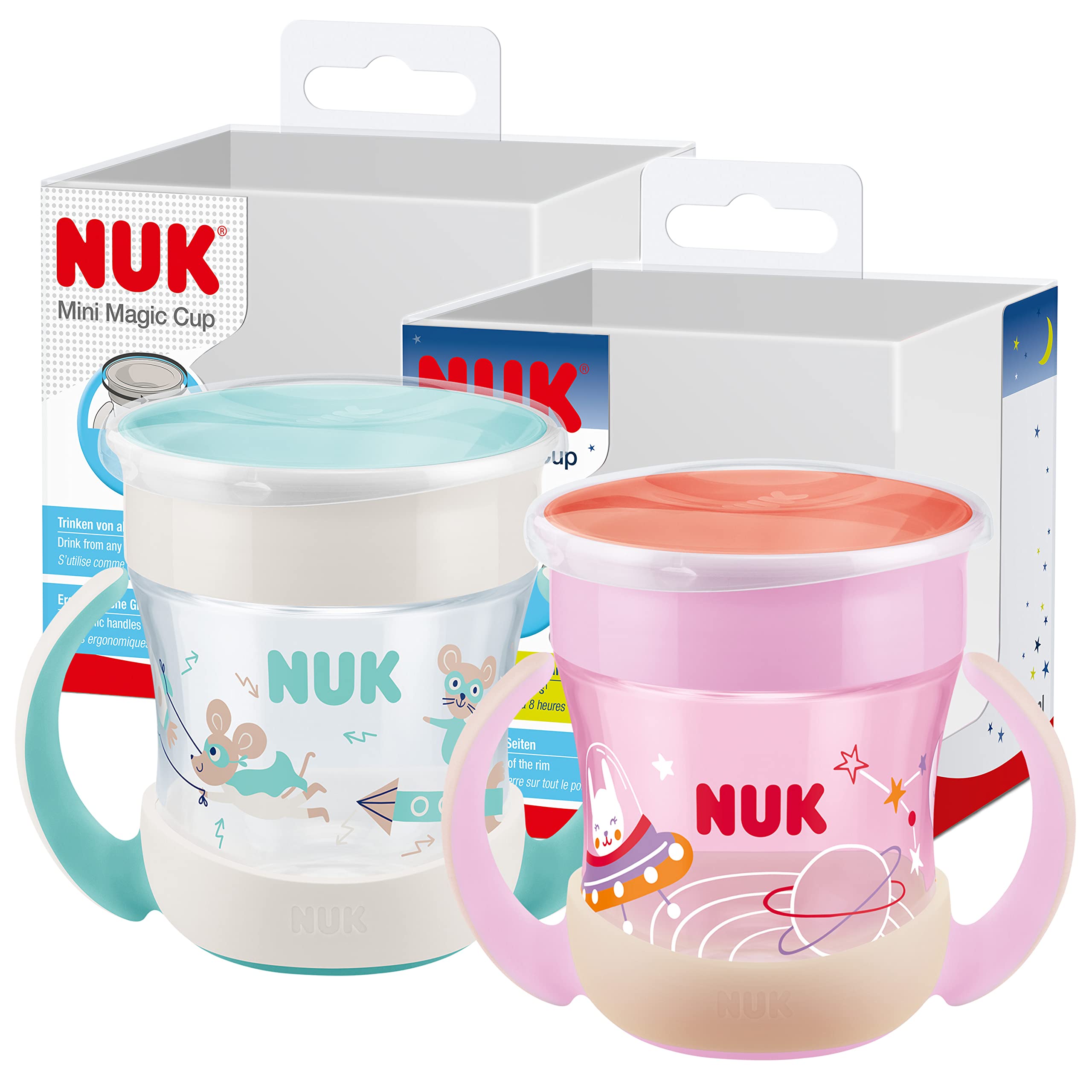 nuk-mini-magic-cup-night-trinklernbecher-360-auslaufschutz-160-ml-leuchtet-im-du image 1