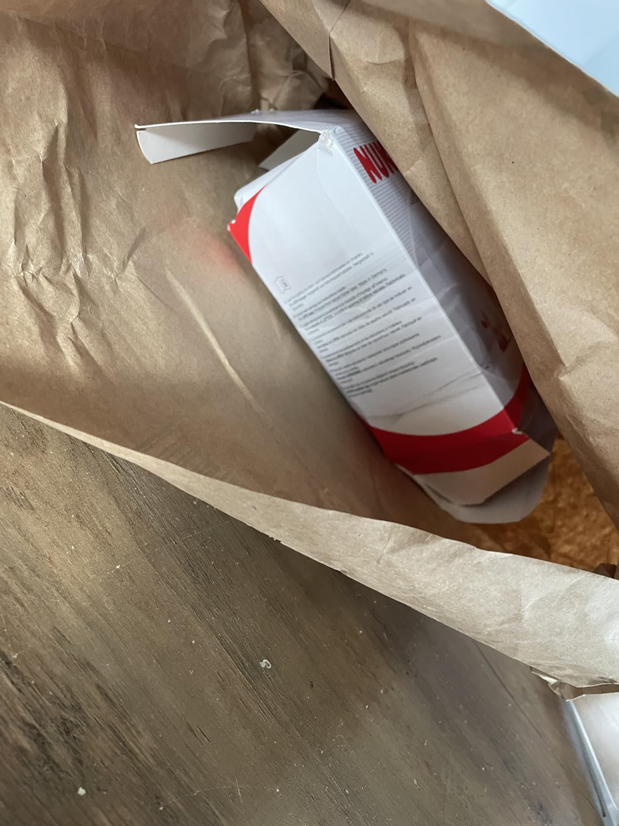 Solide Flasche für Brei-Anfang