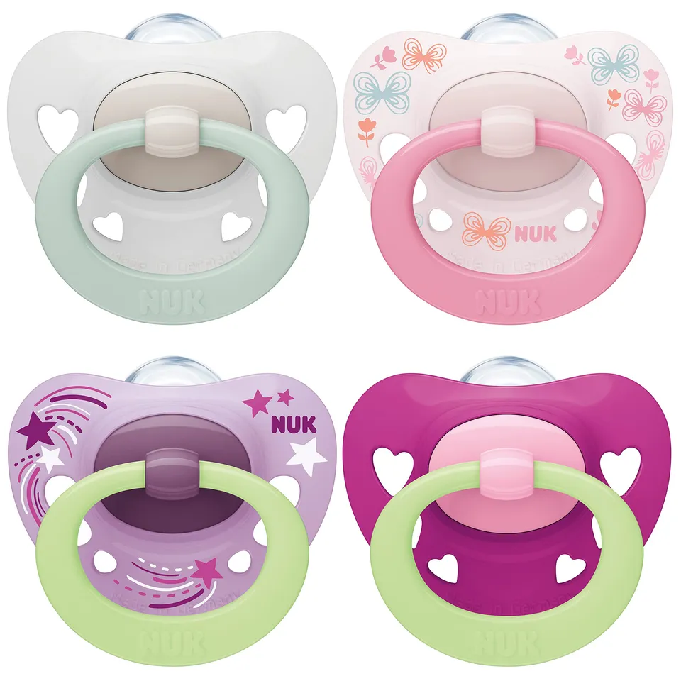 nuk-signature-schnuller-4er-set-2x-signature-2x-signature-night-mit-leuchteffekt-3 image 1