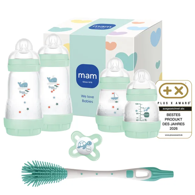 mam-easy-start-anti-colic-neugeborenen-set-4-flaschen-schnuller-soft-brush-0-mon image 1