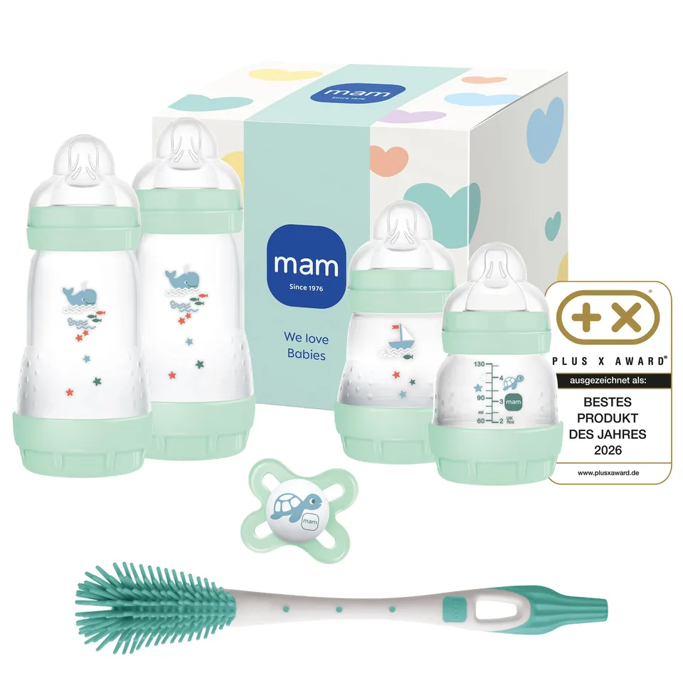 mam-easy-start-anti-colic-neugeborenen-set-4-flaschen-schnuller-soft-brush-0-mon image 1