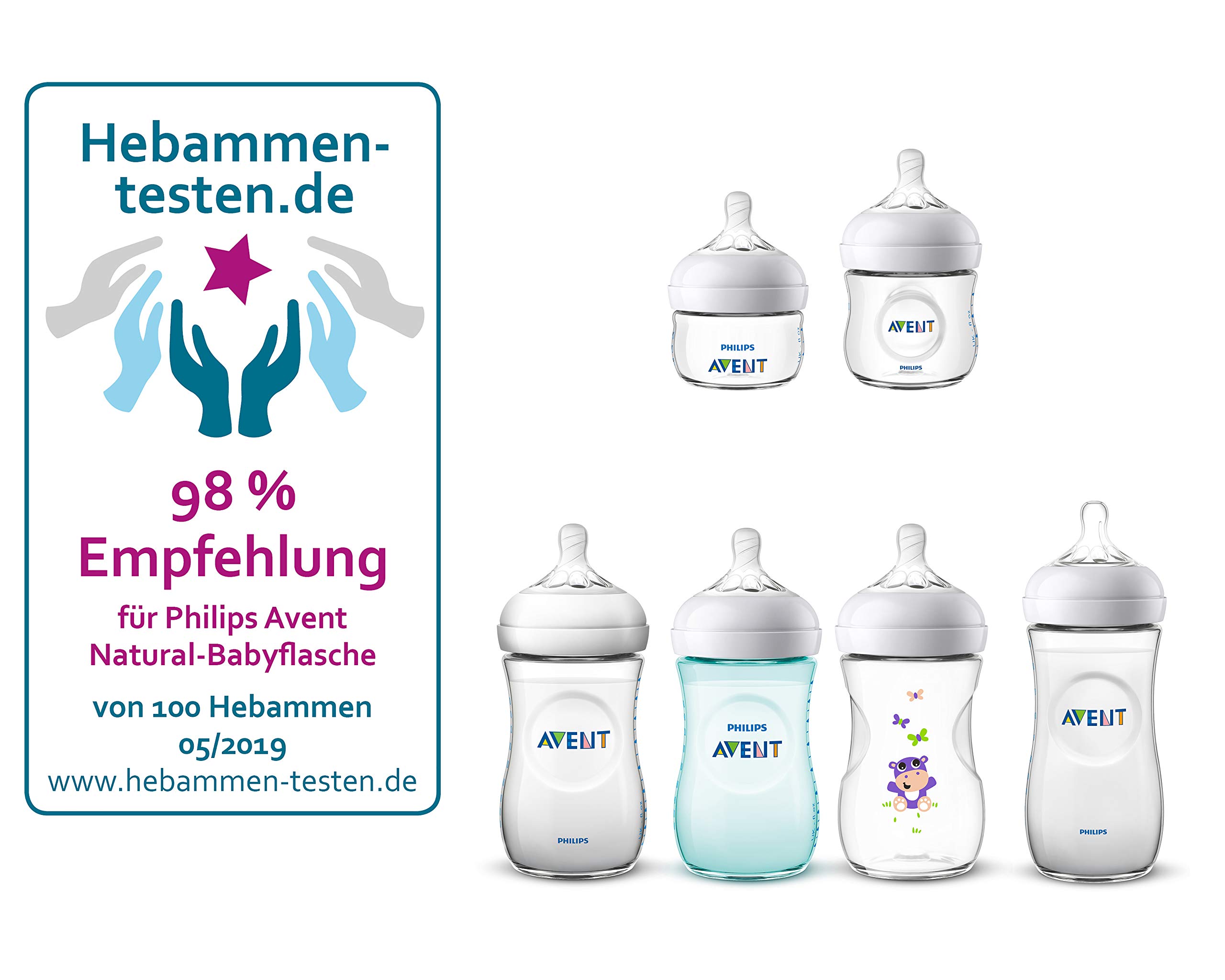 philips-avent-natural-babyflasche-scf033-27-mit-natural-sauger-langsamem-nahrung image 2