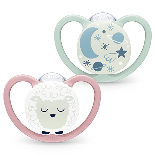 nuk-space-night-babyschnuller-0-6-monate-im-dunkeln-leuchtend-bpa-freies-silikon image 8