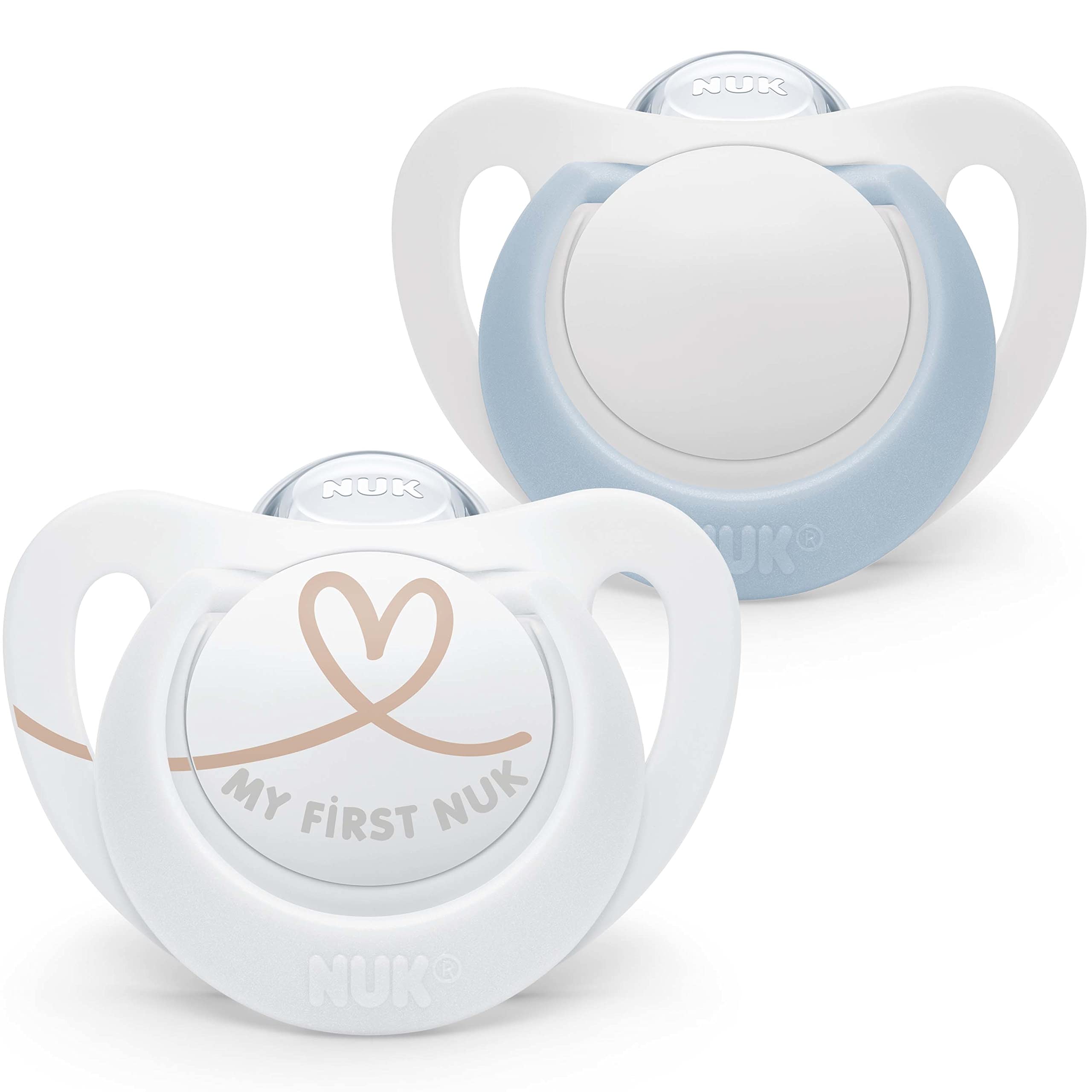 nuk-star-schnuller-f-r-neugeborene-0-2-monate-bpa-freies-silikon-blau-2-st-ck image 1