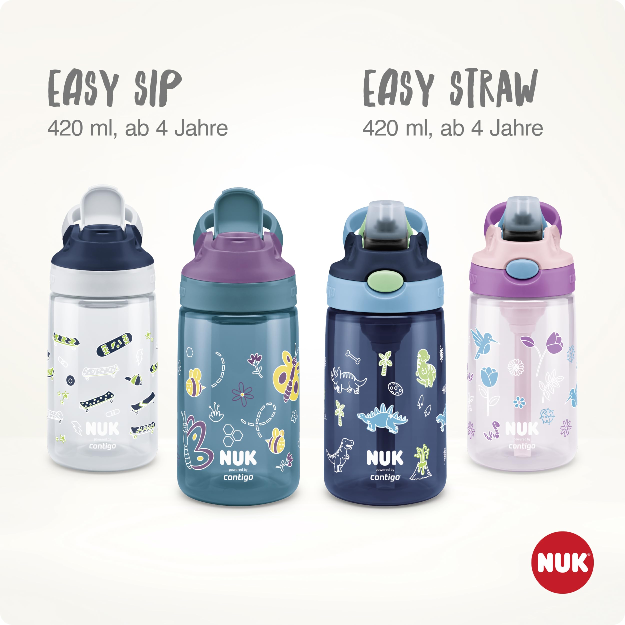 nuk-by-contigo-easy-straw-cup-trinkflasche-mit-strohhalm-auf-knopfdruck-ab-4-jah image 8