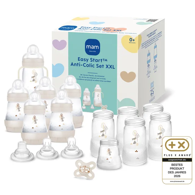mam-easy-start-anti-colic-babyflaschen-set-xxl-mit-schnuller-mitwachsende-baby-e image 1