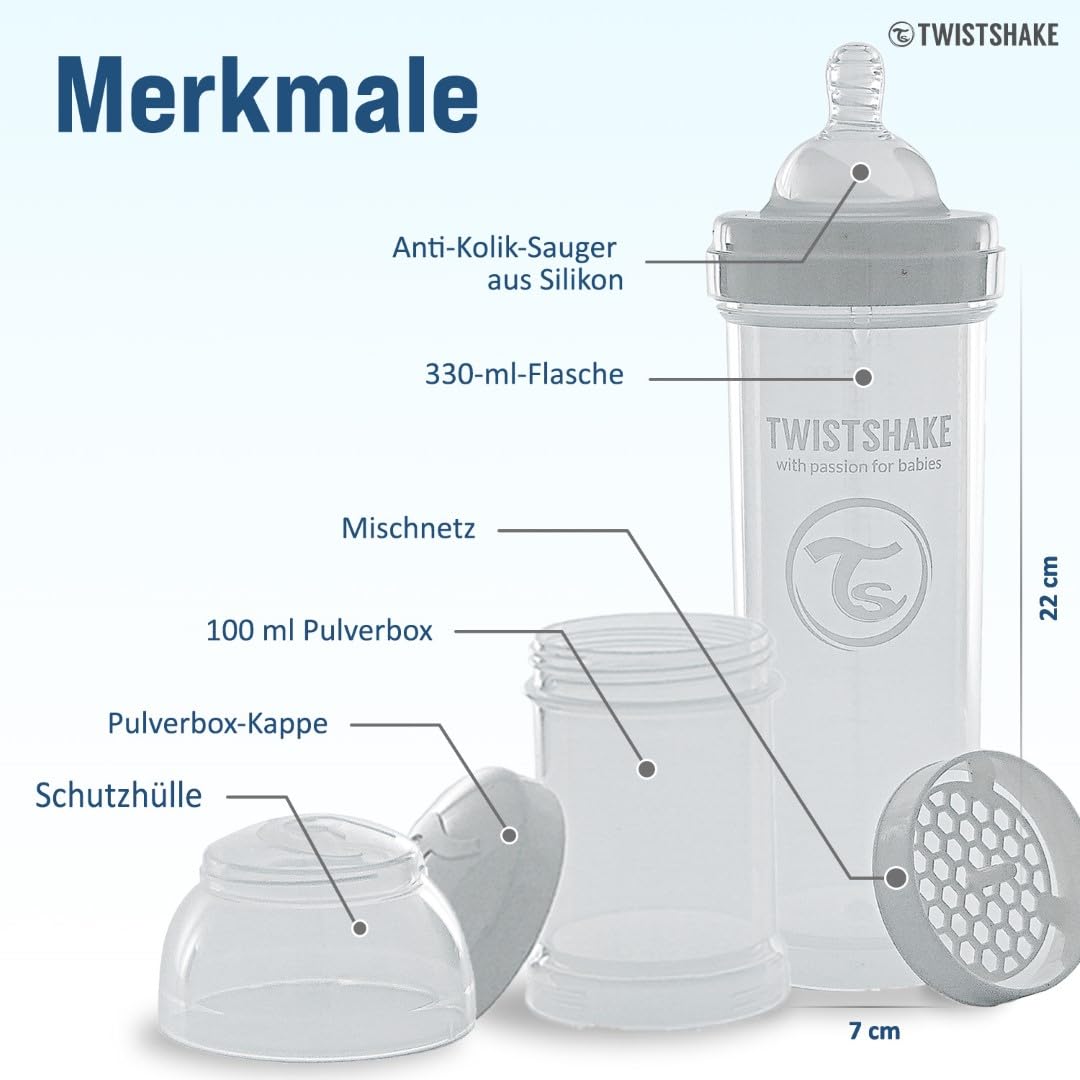 twistshake-anti-kolik-babyflasche-330-ml-mit-milchpulverbeh-lter-und-mixer-schne image 4