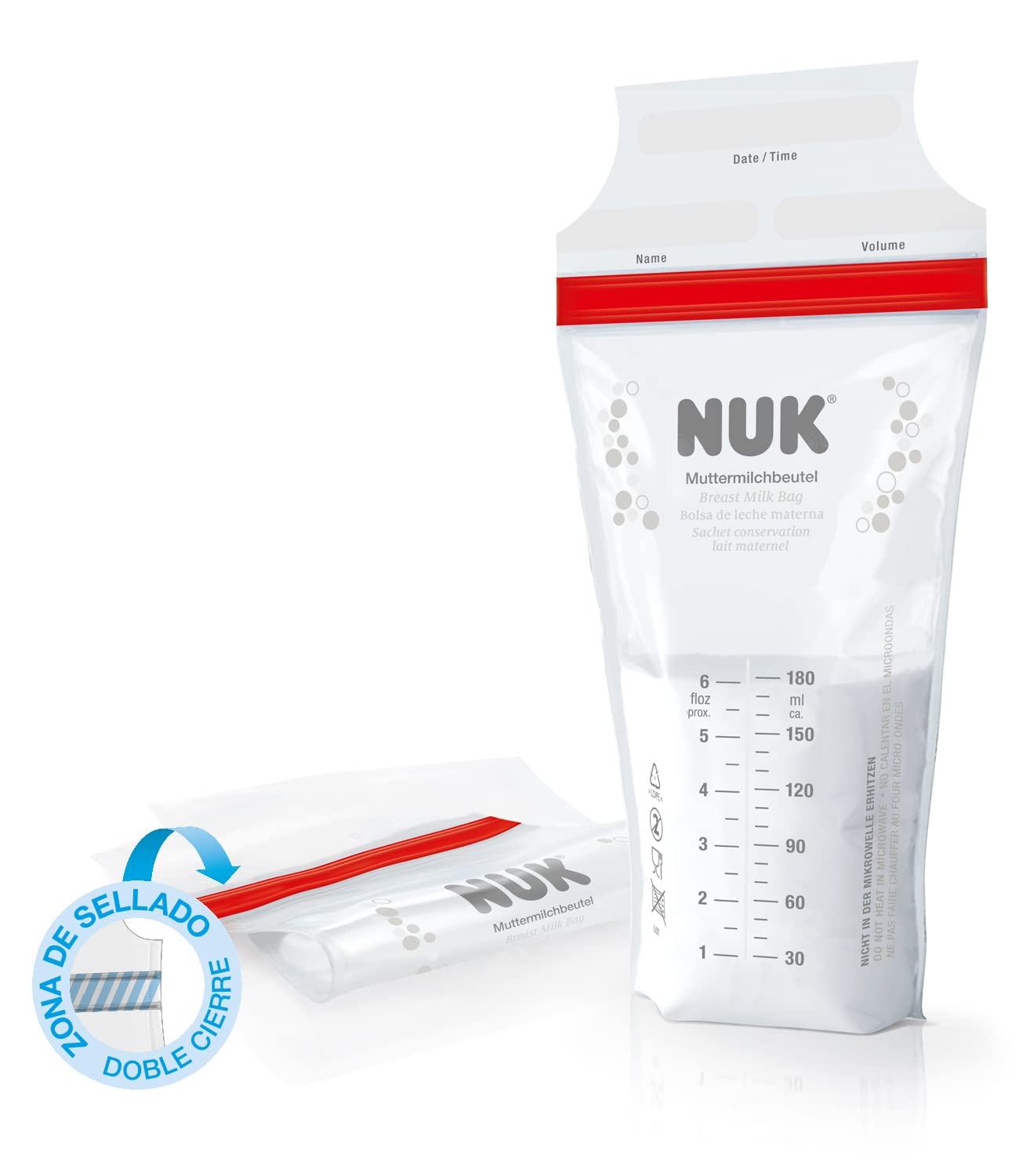 nuk-muttermilchbeutel-180-ml-25-st-ck-steril-auslaufsicher-bpa-frei image 1