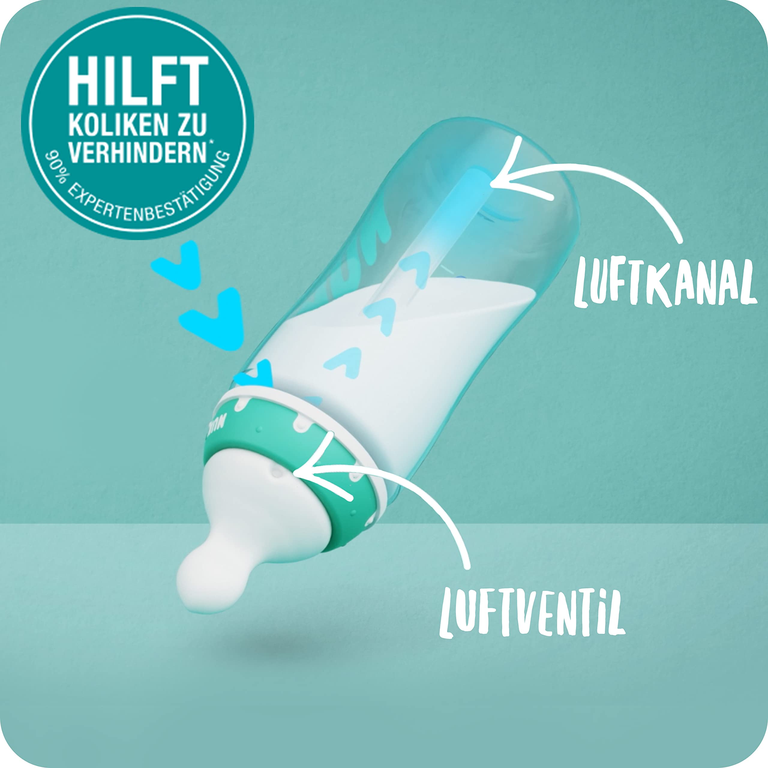 nuk-first-choice-anti-colic-professional-babyflaschen-set-0-6-monate-300-ml-3-st image 3
