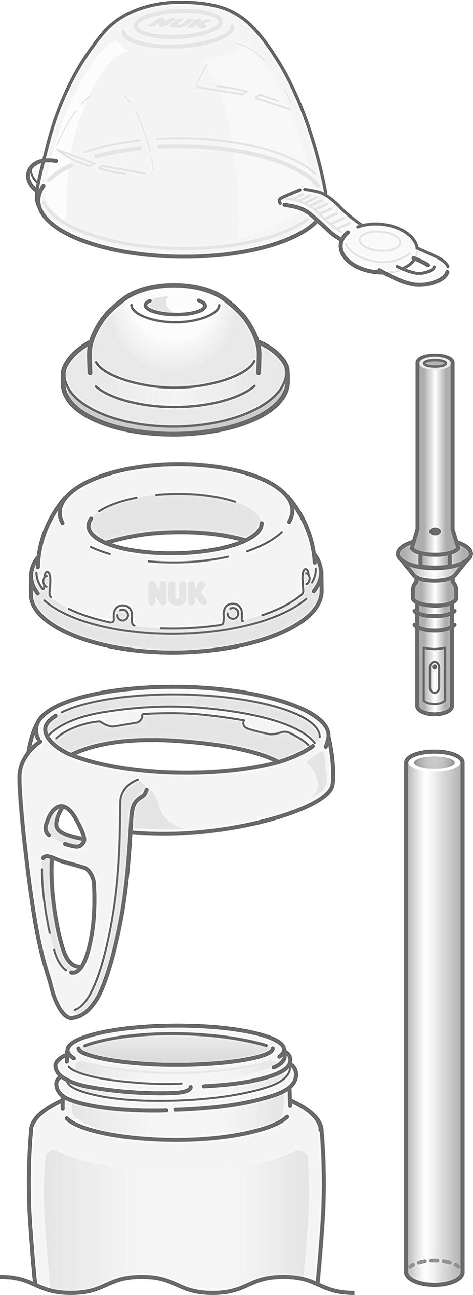 nuk-flexi-cup-ersatztrinkhalm-weiche-silikontrinkhalme-mit-ventil-2-st-ck image 3