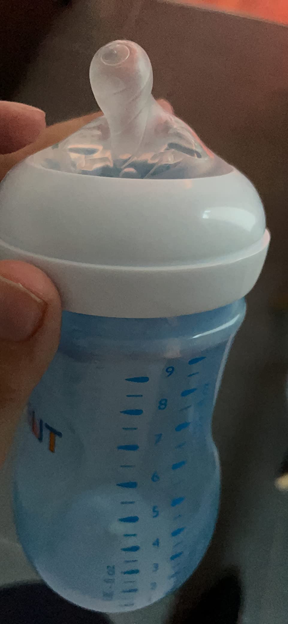 Milch läuft zu schnell nach