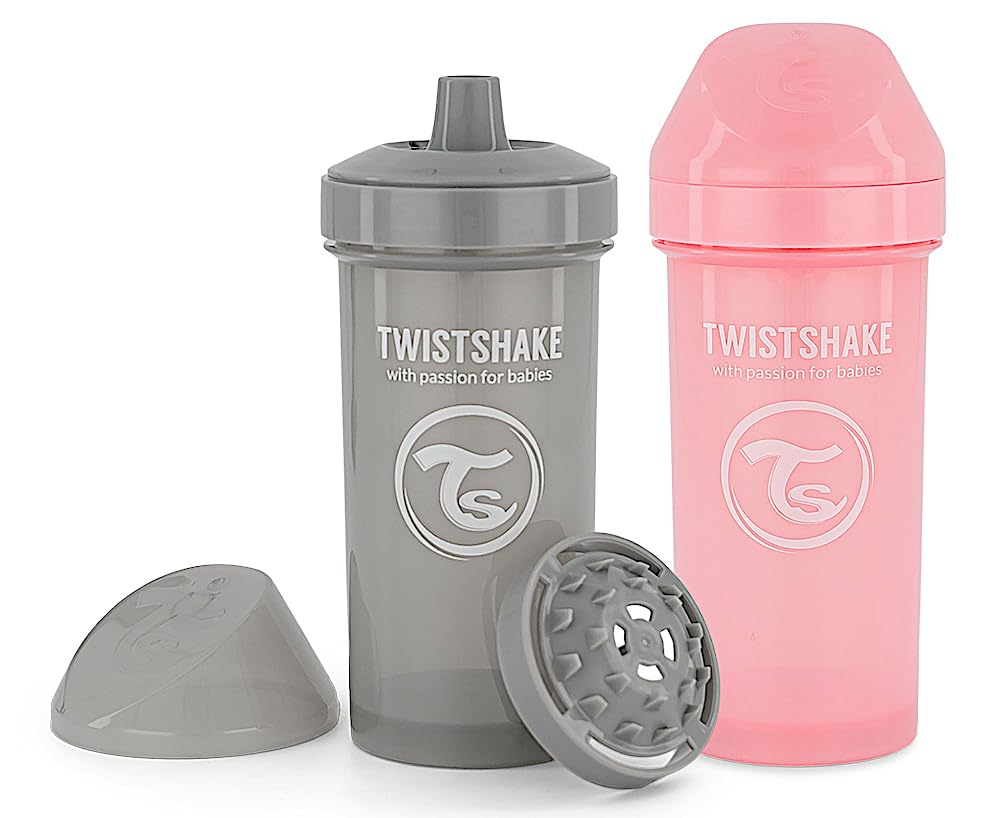 twistshake-2x-kid-cup-auslaufsichere-babytrinkflasche-mit-hartem-ausguss-und-fru image 1