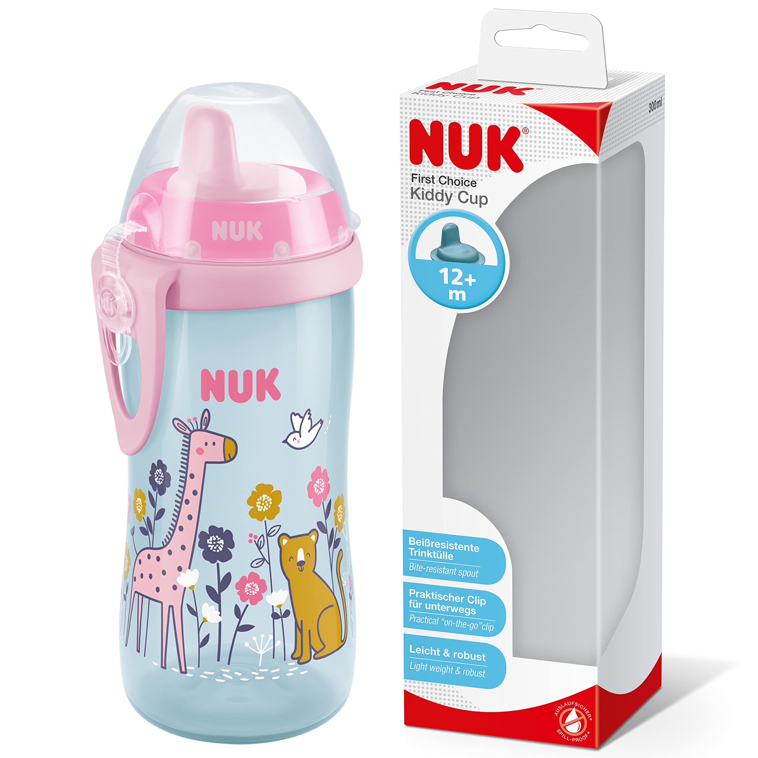 nuk-kiddy-cup-kleinkindbecher-300-ml-12-monate-auslaufsicheres-trinkventil-mit-c image 7