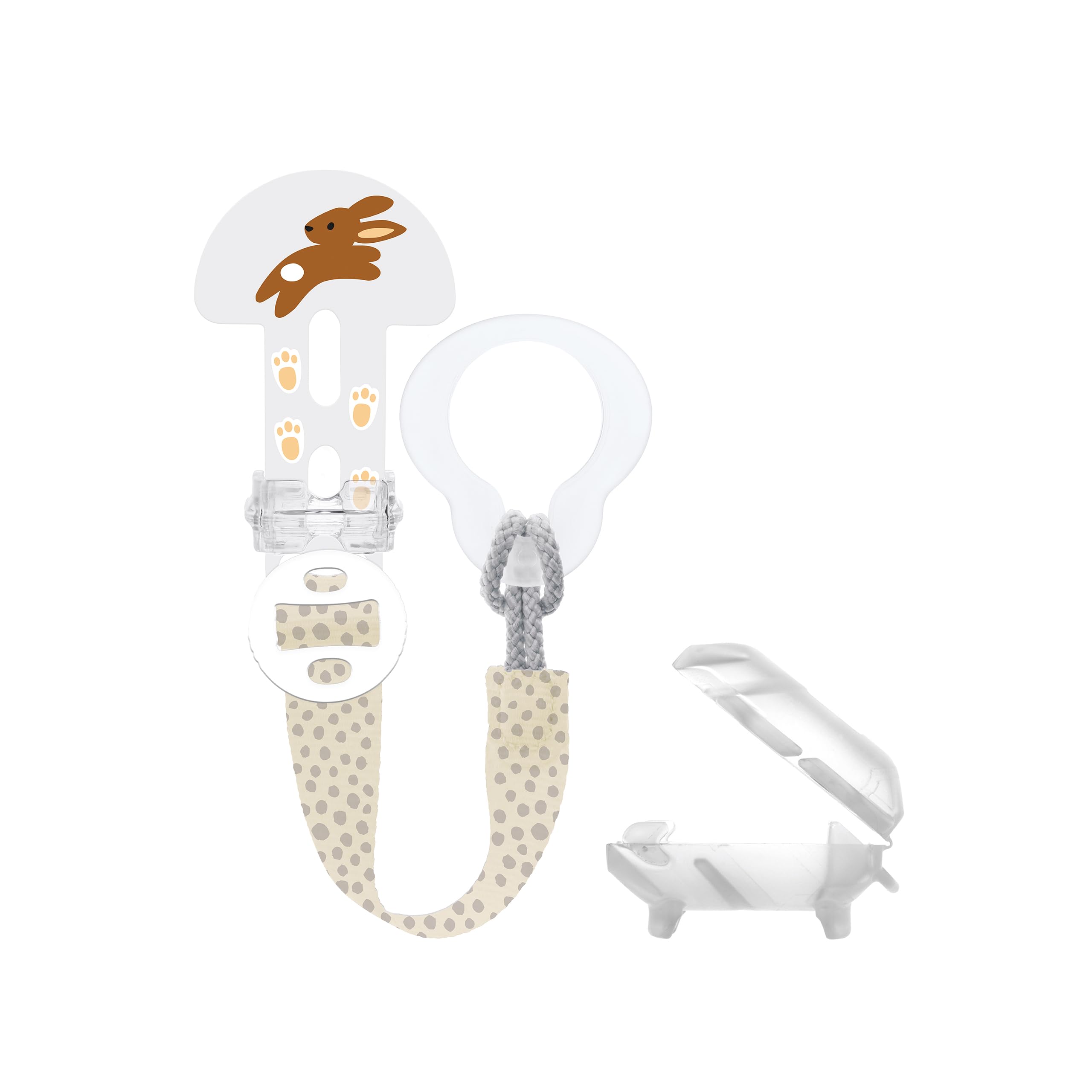mam-clip-it-cover-schnullerband-mit-saugerschutz-l-ngenverstellbar-fuchs image 3