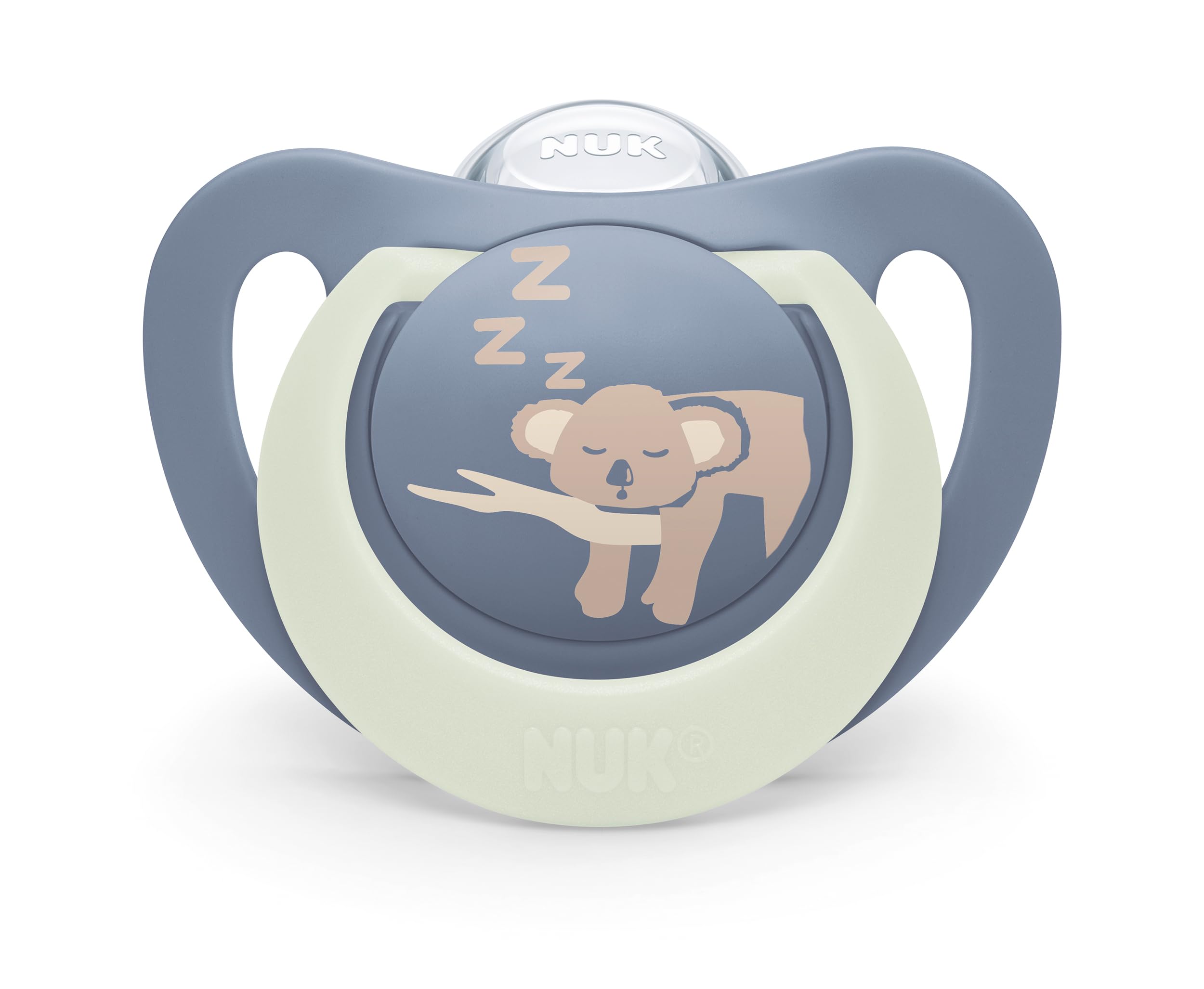 nuk-star-babyschnuller-0-6-monate-day-night-bpa-freies-silikon-blue-koala-2er-pa image 4