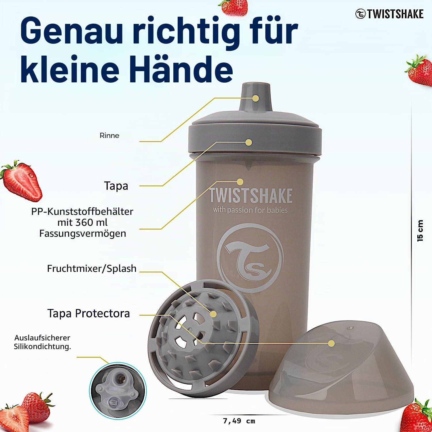 twistshake-kid-cup-trinklernflasche-mit-fruchtmixer-360-ml-grau-auslaufsicher-bp image 2