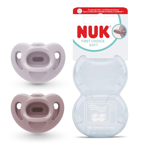 nuk-first-choice-soft-baby-schnuller-0-6-monate-orthodontisch-100-silikon-lila-r image 7