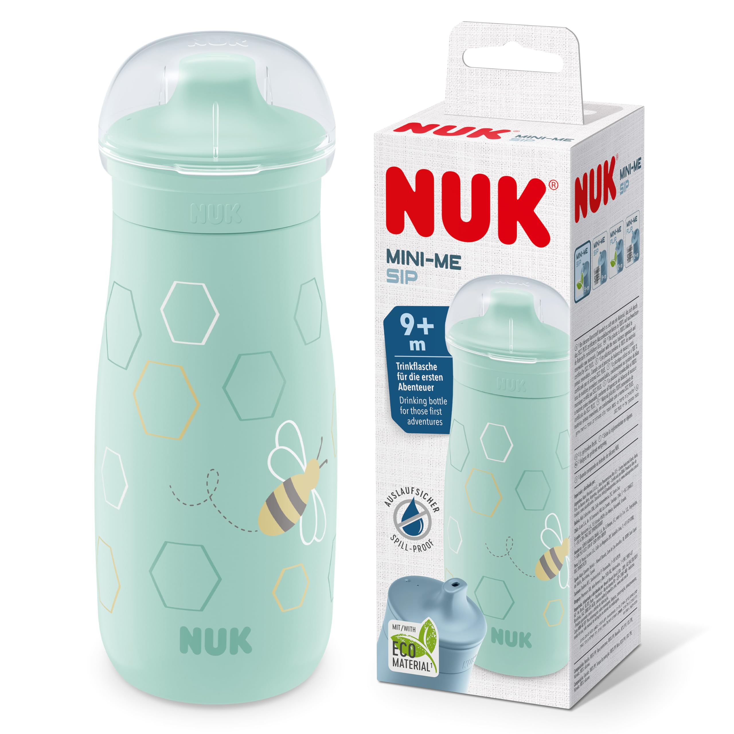 nuk-mini-me-sip-trinkflasche-f-r-kleinkinder-300-ml-auslaufsicher-bruchsicher-ro image 8