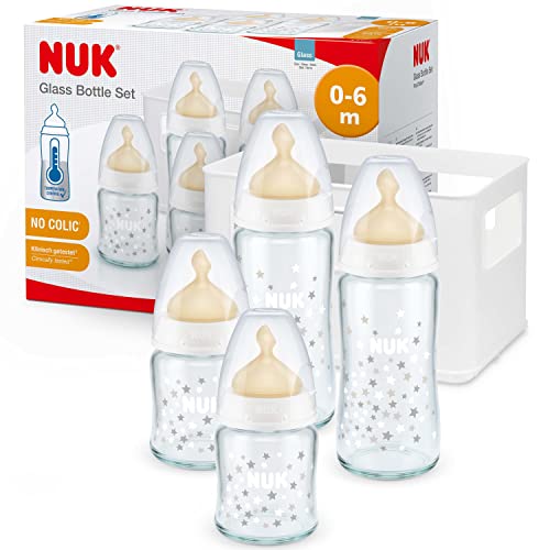 nuk-first-choice-babyflaschen-starter-set-aus-glas-und-latex-4-flaschen-temperat image 8