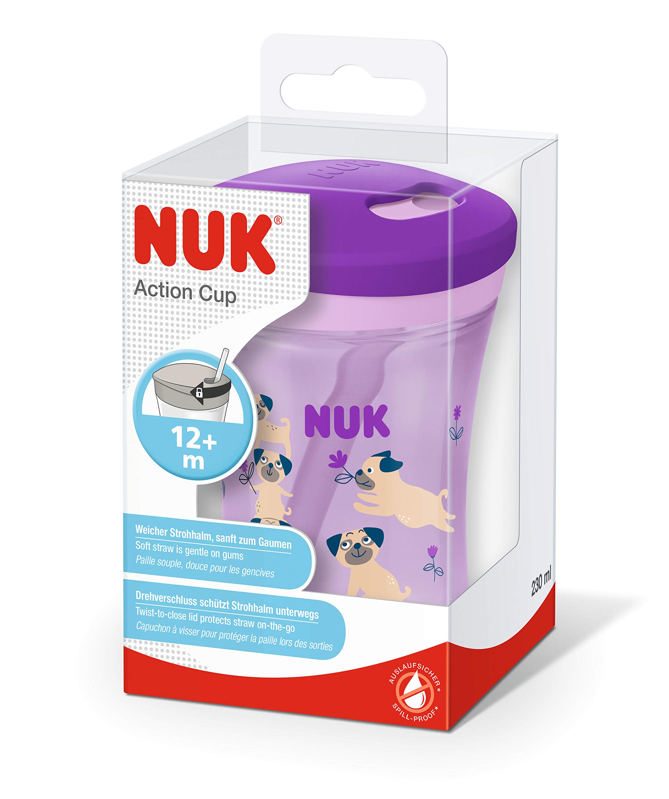 nuk-action-cup-trinklernflasche-mit-weichem-trinkhalm-auslaufsicher-12-monate-23-2 image 2