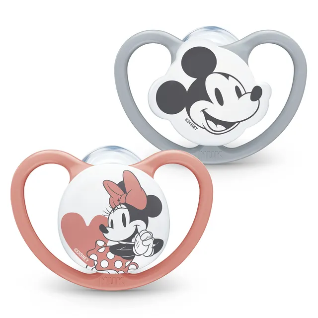 nuk-space-schnuller-0-6-monate-extra-bel-ftung-bpa-freies-silikon-mickey-mouse-g image 1