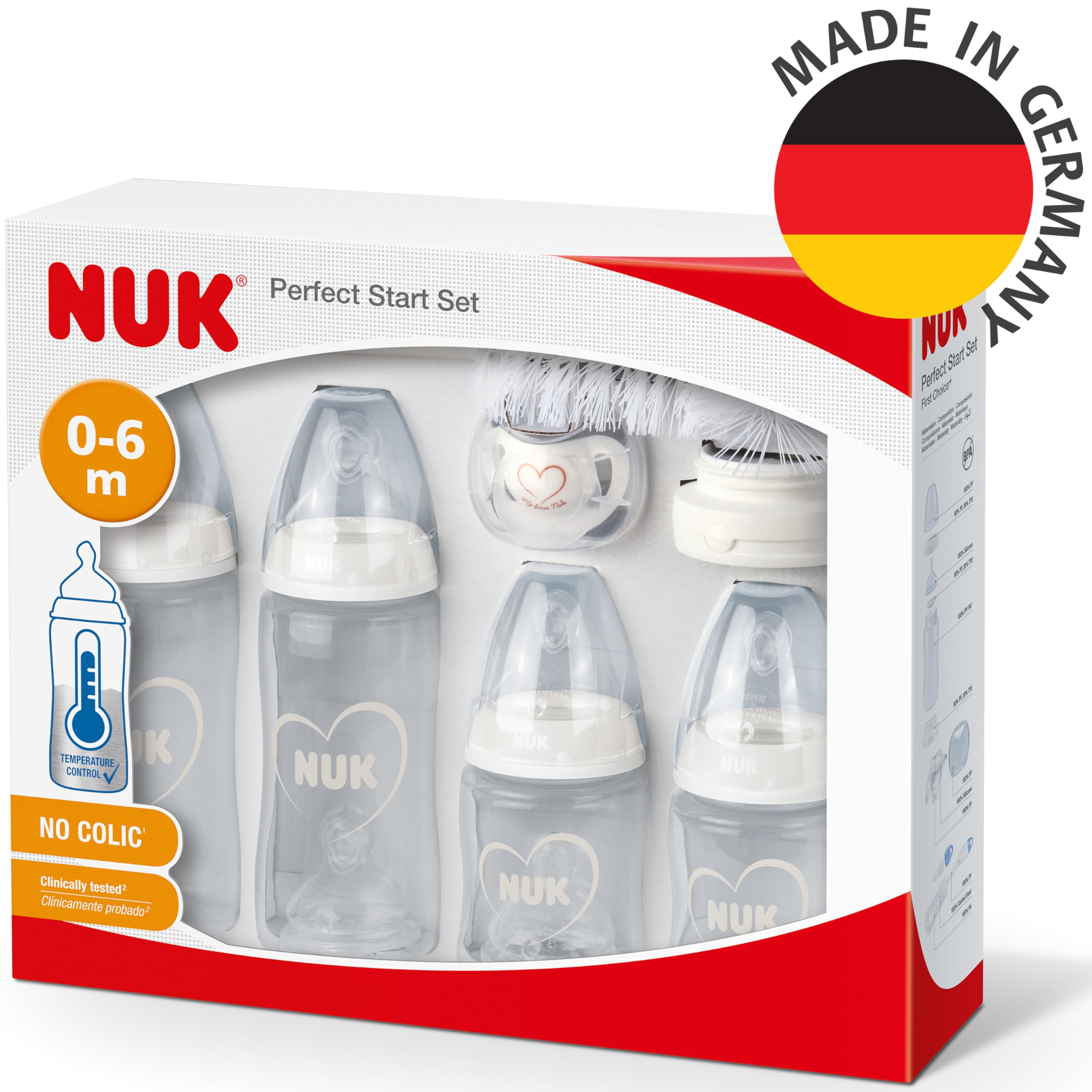 nuk-perfect-start-first-choice-babyflaschen-set-0-6-monate-10-teilig-grau-wei image 6