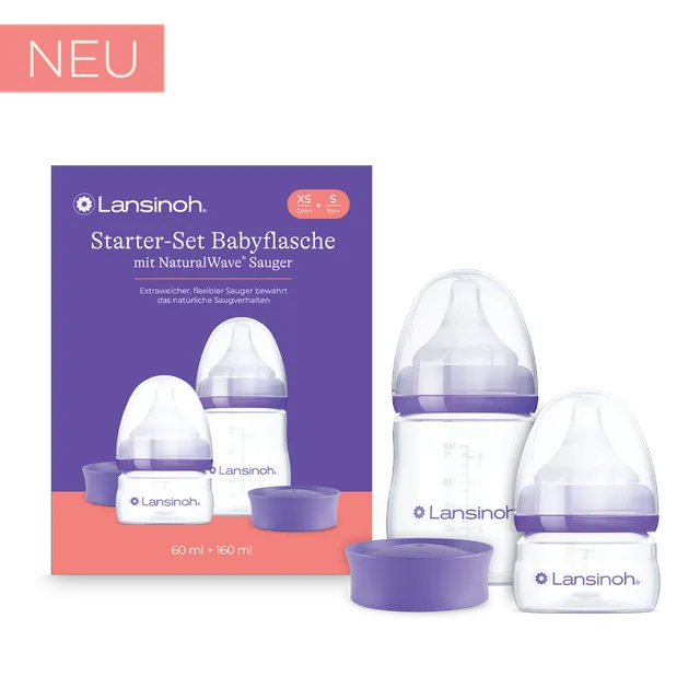 lansinoh-naturalwave-babyflaschen-starter-set-mit-saugern-xs-s image 1