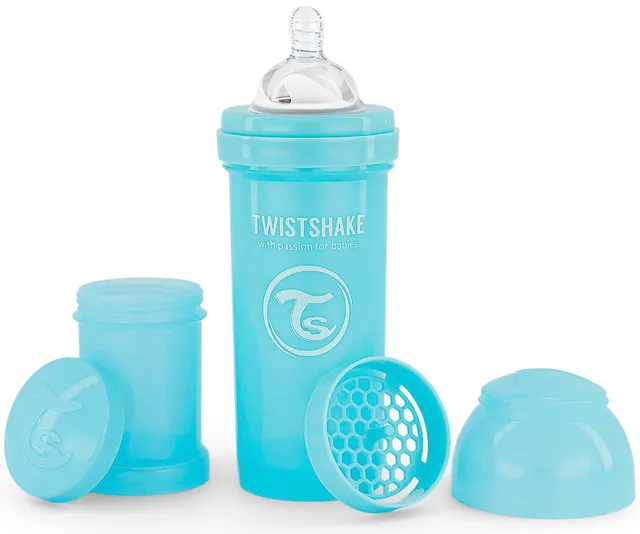 twistshake-anti-kolik-babyflasche-260-ml-blau-bpa-freie-milchflasche-mit-milchpu image 1