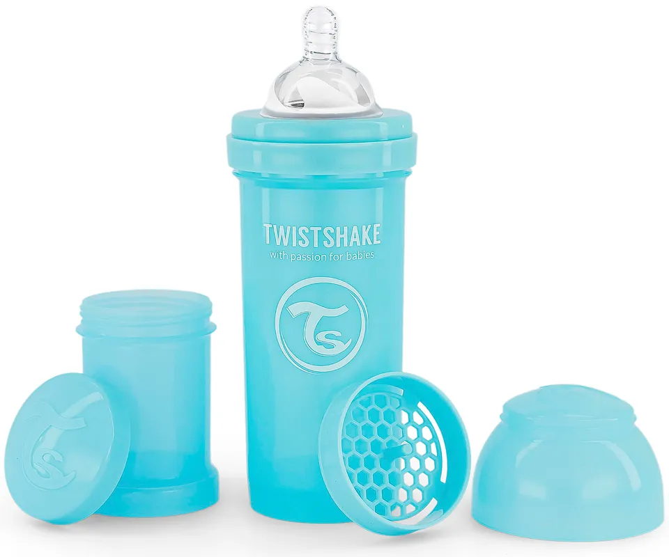 twistshake-anti-kolik-babyflasche-260-ml-blau-bpa-freie-milchflasche-mit-milchpu image 1