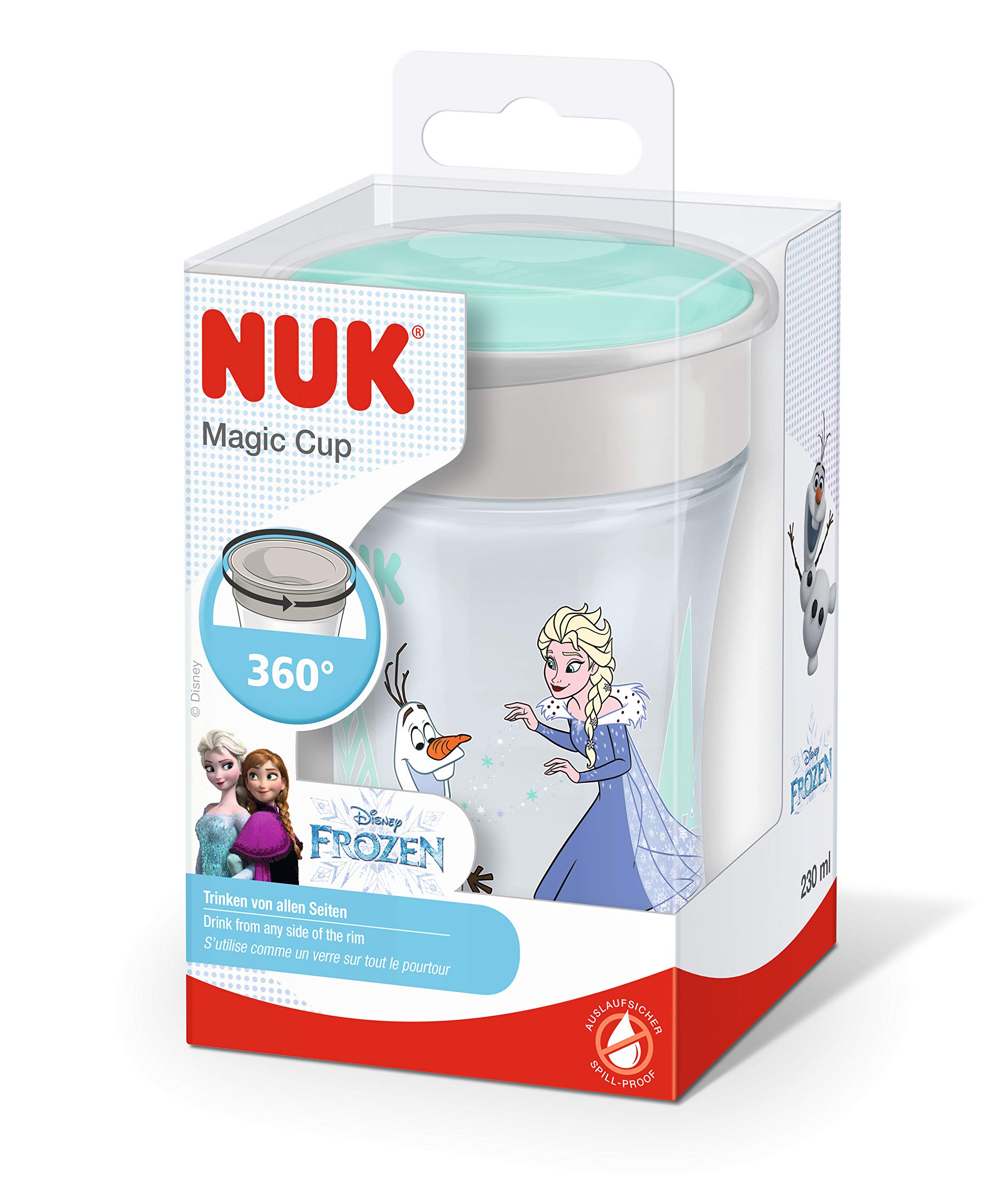 nuk-magic-cup-trinklernbecher-mit-gravur-230-ml-360-trinkrand-ab-8-monaten-katze image 2