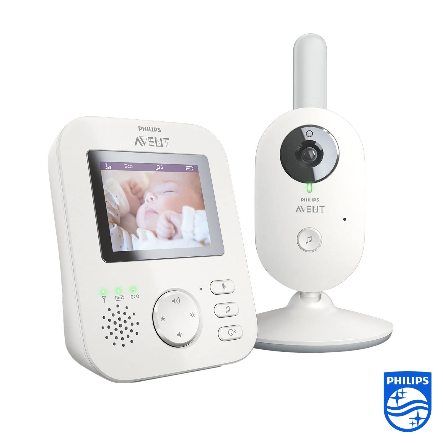 philips-avent-scd833-26-video-babyphone-mit-kamera-2-7-zoll-farbdisplay-nachtsic image 4
