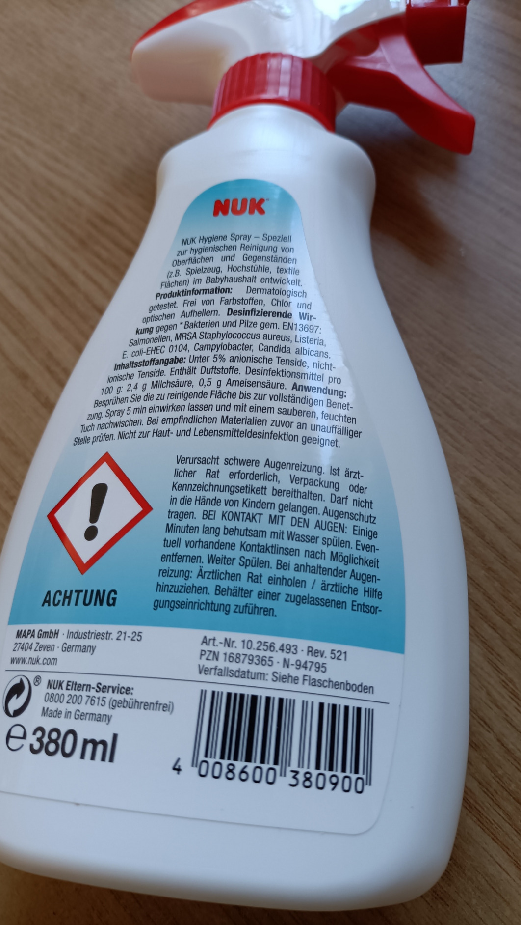 Für uns zu mild parfümiert