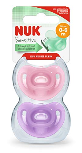 nuk-sensitive-schnuller-0-6-monate-100-silikon-bpa-frei-lila-rosa-2-st-ck image 7