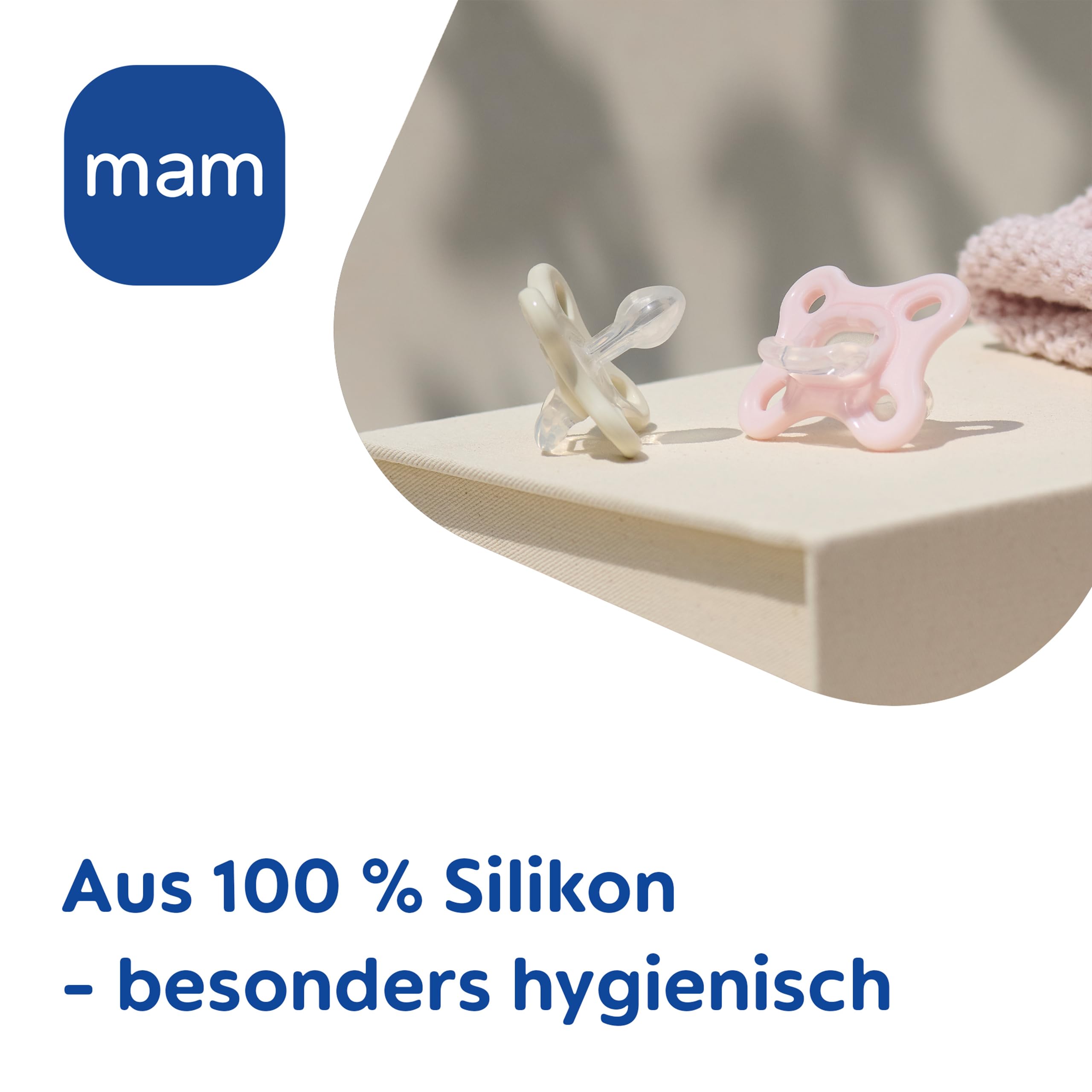 mam-comfort-schnuller-0-3-monate-100-silikon-f-r-fr-h-und-neugeborene-blau-beige image 7