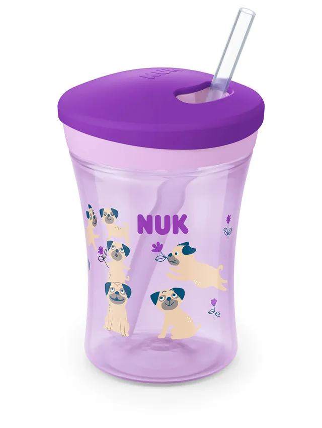 nuk-action-cup-trinklernflasche-mit-weichem-trinkhalm-auslaufsicher-12-monate-23-2 image 1