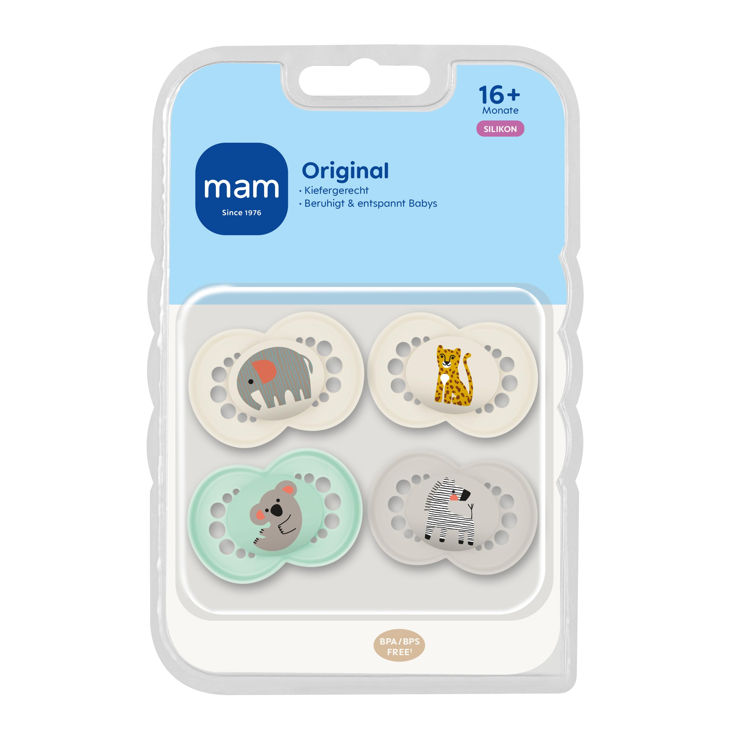 mam-original-schnuller-16-monate-4er-set-zahnfreundlich-symmetrisch-skinsoft-sil image 2