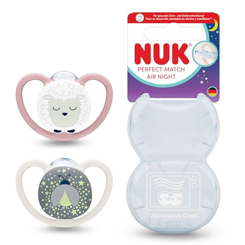 nuk-perfect-match-air-night-schnuller-0-6-monate-kieferorthop-disch-leuchtet-im- image 3