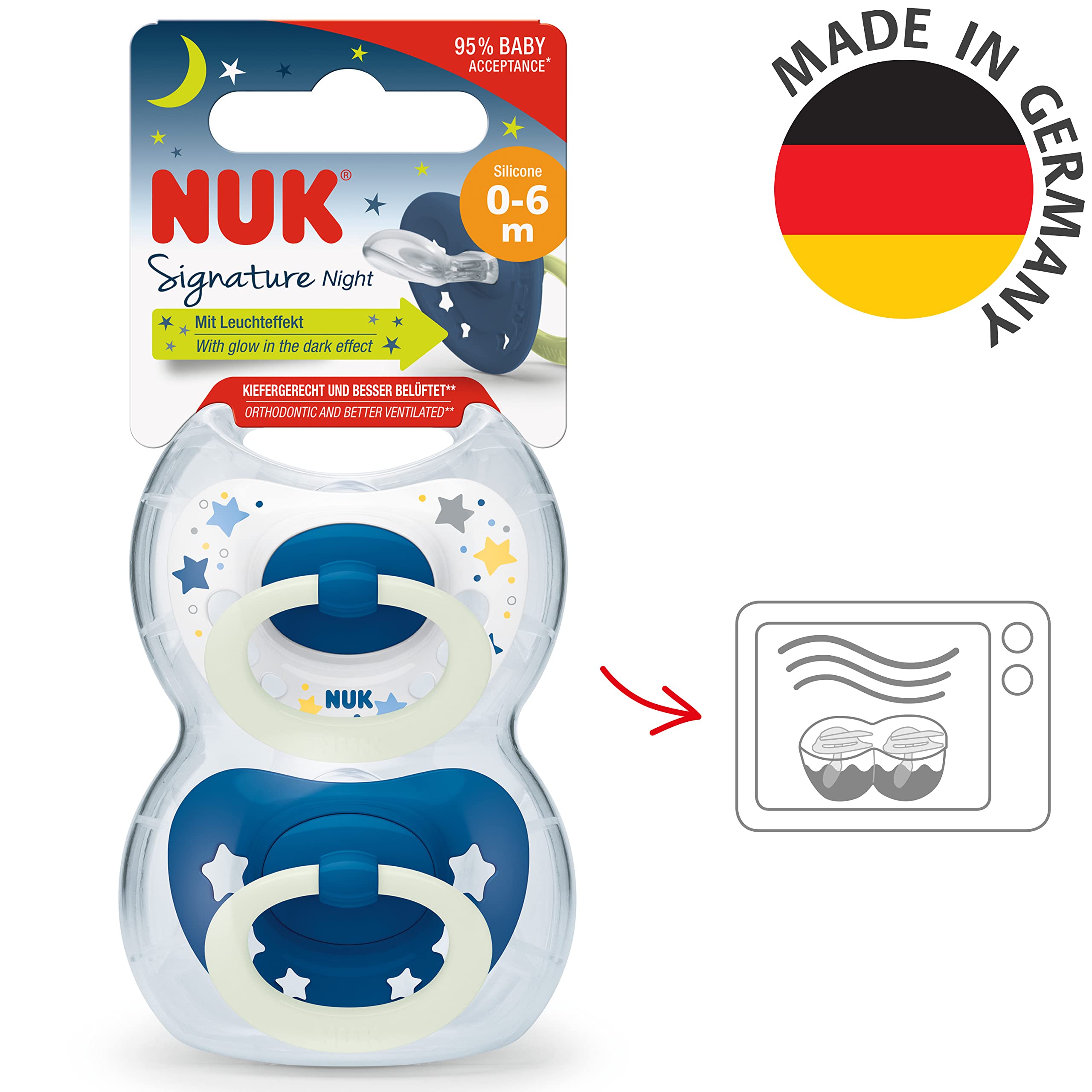 nuk-signature-night-babyschnuller-0-6-monate-beruhigt-95-der-babys-bpa-freies-si image 7
