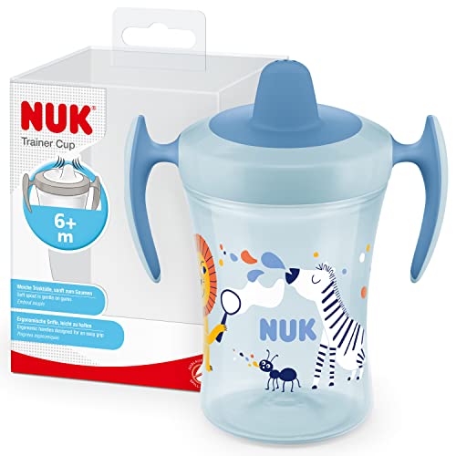 nuk-trainer-cup-trinklernbecher-230-ml-6-monate-auslaufsicher-blaues-zebra image 8