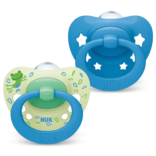 nuk-signature-babyschnuller-6-18-monate-2er-set-bpa-freies-silikon-herzform-mit- image 1