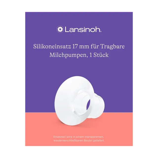 lansinoh-silikoneinsatz-17-mm-f-r-tragbare-milchpumpen image 1