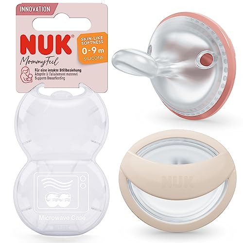nuk-mommyfeel-babyschnuller-0-9-monate-stillfreundlich-silikon-blush-sandstone-2 image 8