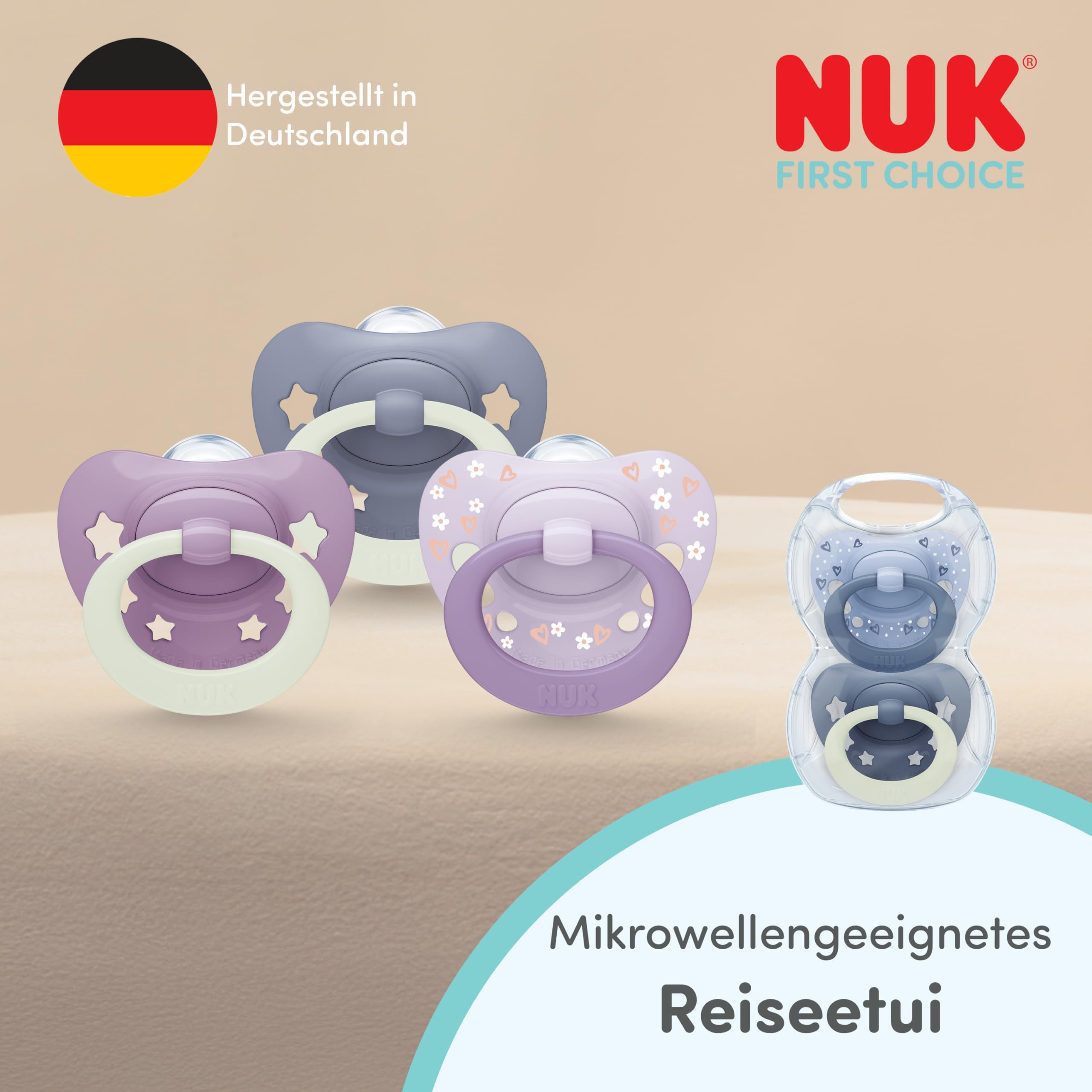 nuk-first-choice-classic-day-night-baby-schnuller-0-6-monate-orthodontisch-im-du image 7