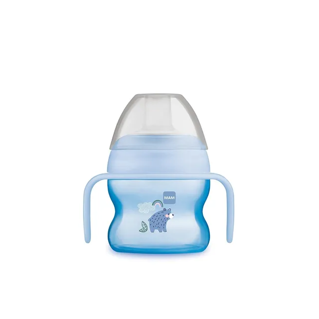 mam-starter-cup-trinklernbecher-150-ml-rutschsichere-griffe-ab-4-monate-b-r image 1