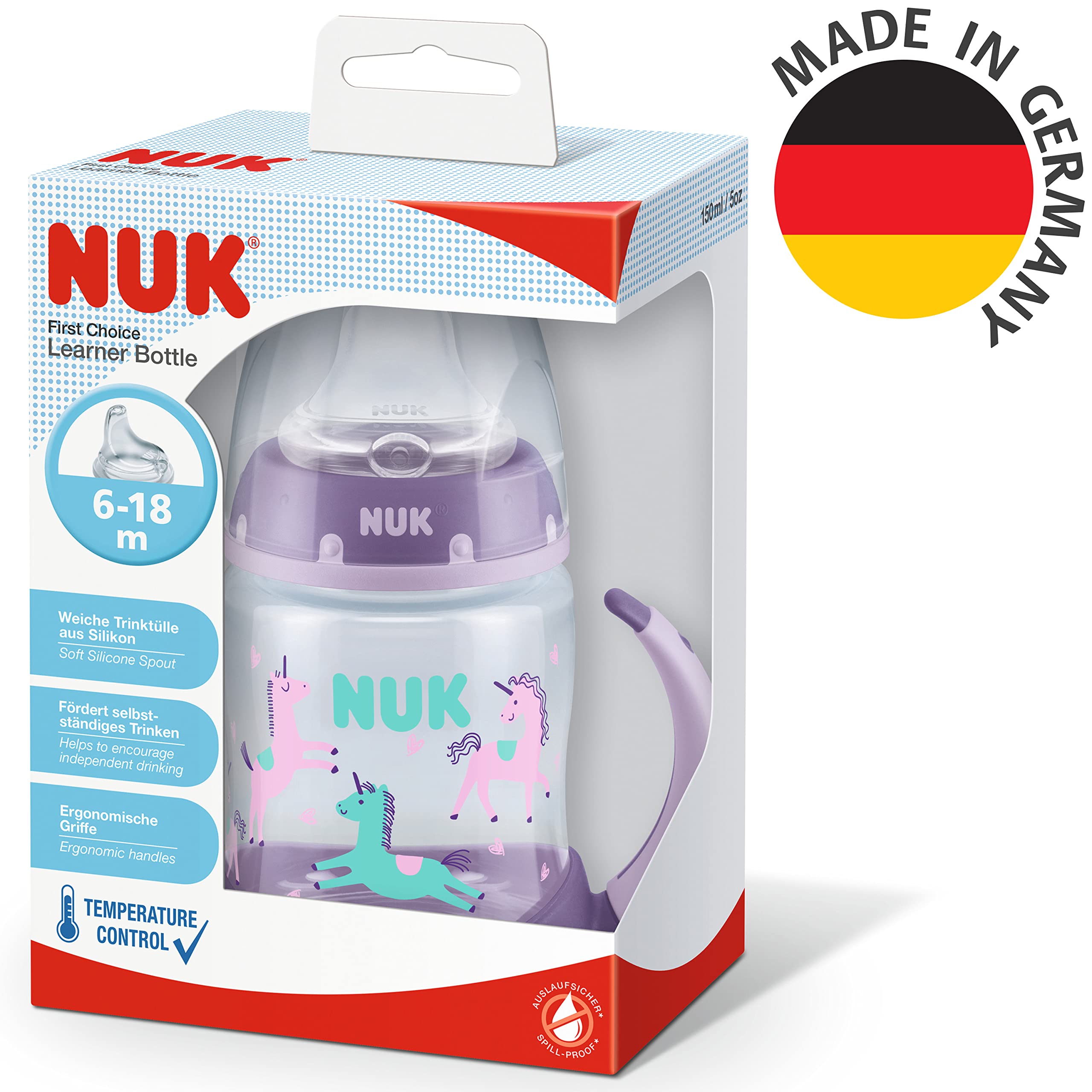 nuk-first-choice-trinklernflasche-6-18-monate-150-ml-temperature-control-auslauf image 7