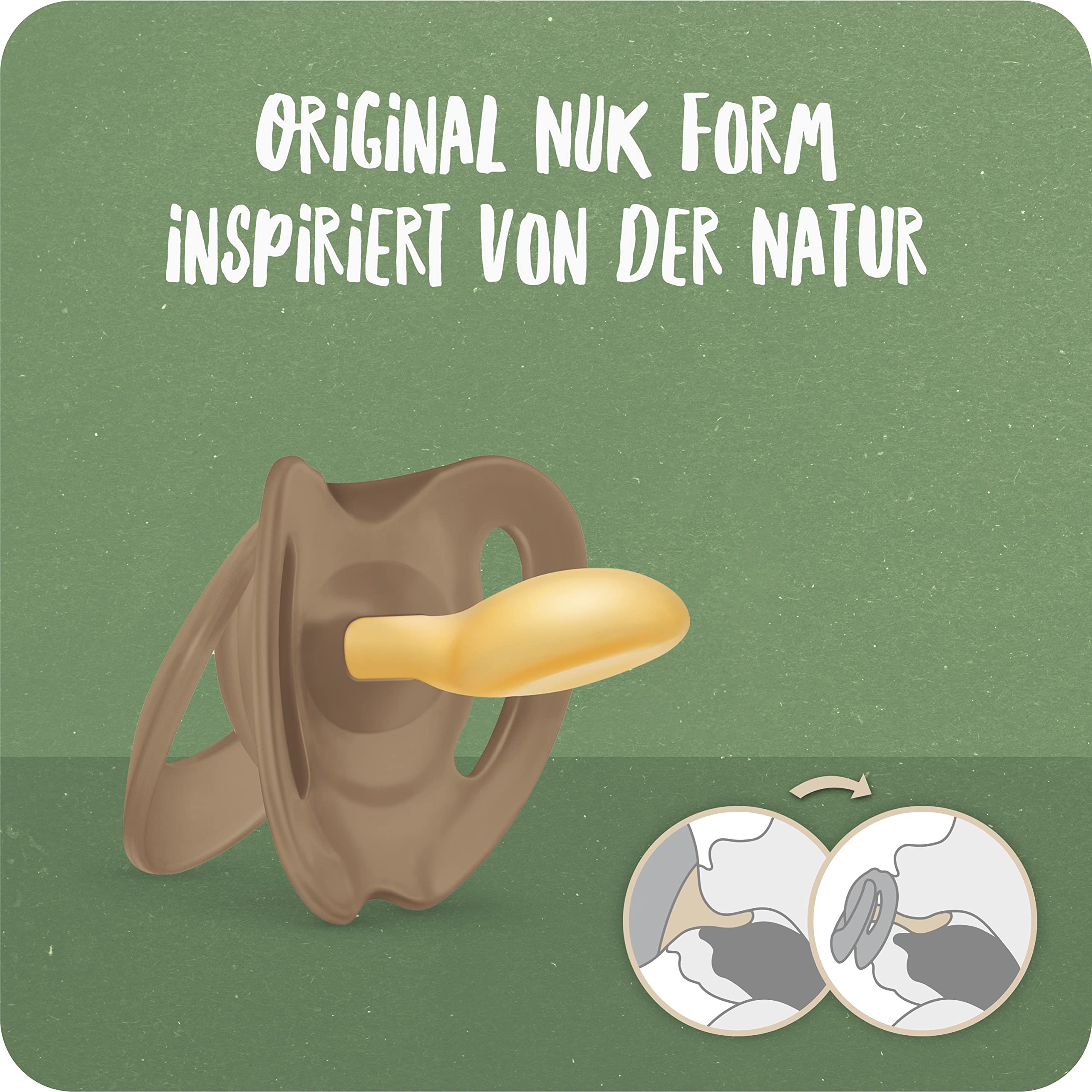 nuk-for-nature-babyschnuller-nachhaltige-gummischnuller-ber-98-nat-rliche-rohsto image 2