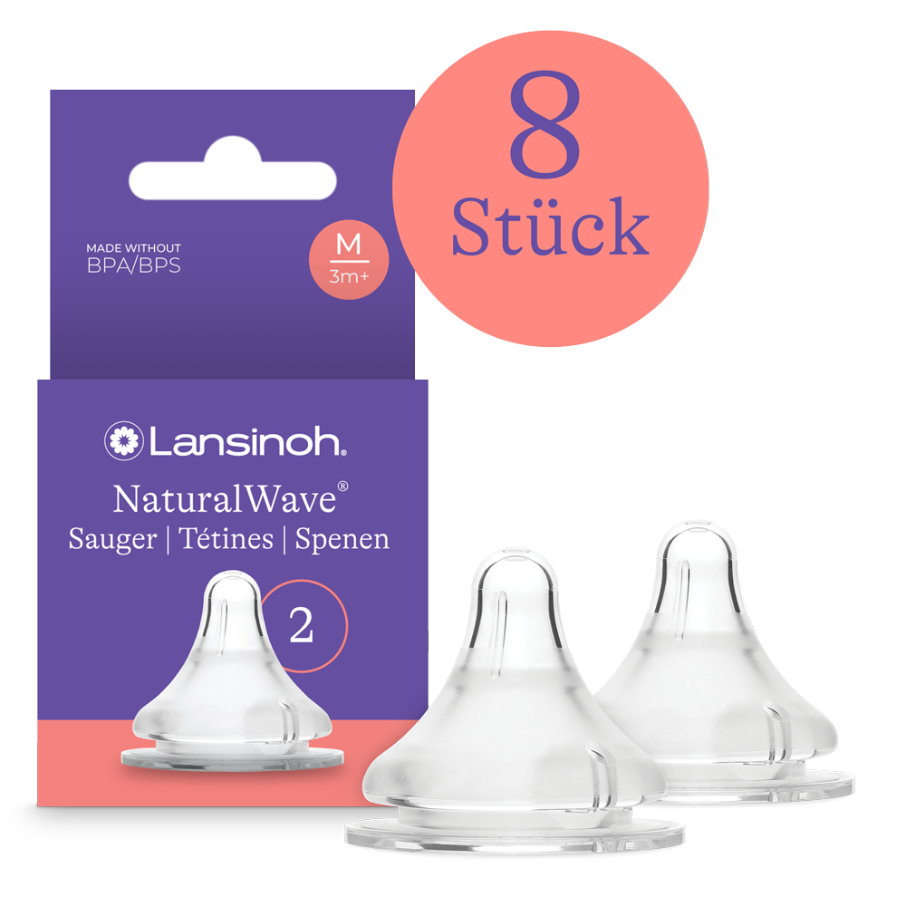 lansinoh-naturalwave-sauger-m-f-r-babys-ab-3-monaten-mittlere-gr-e-2-st-ck image 2