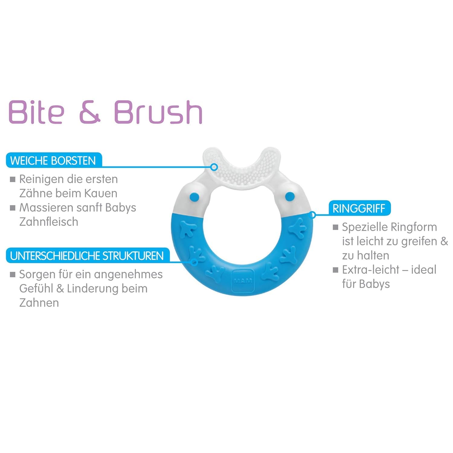mam-bite-brush-bei-ring-rosa-zahnungshilfe-mit-weichen-borsten-ab-3-monaten-bpa- image 5