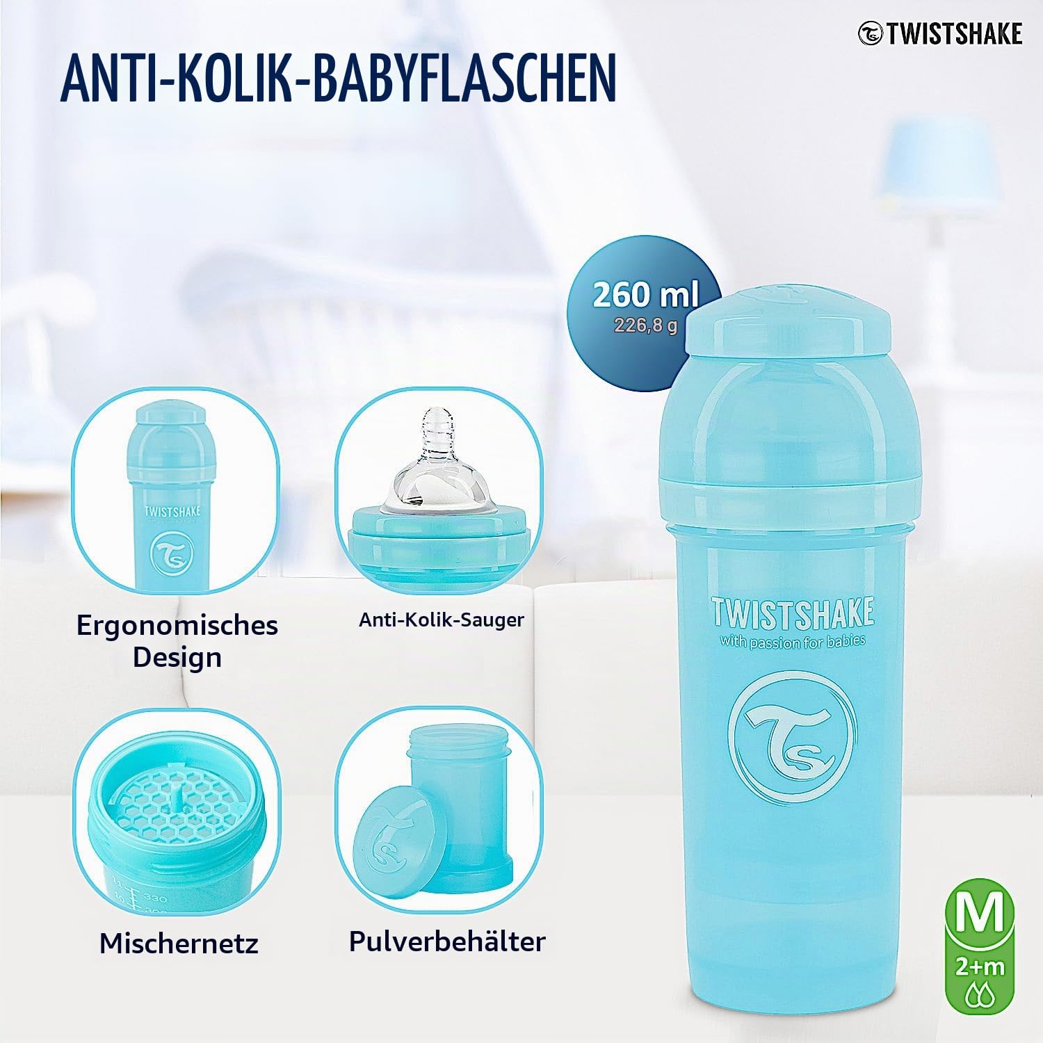 twistshake-anti-kolik-babyflasche-260-ml-blau-bpa-freie-milchflasche-mit-milchpu image 2